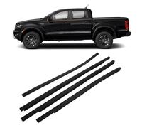 JWOZQ Car Window Door Seals For Ford Ranger PX XLT 2012-2021 Edge Protection Strip Outer Accessories Rainproof Weather Stripping