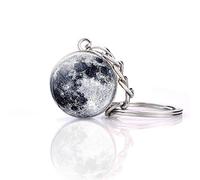 JWPavilion Solar System Planet keychain Accessories Pendant Glow In The Dark, Moon, One Size