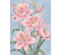 JWPSHIJIE 5D DIY Diamond Painting Kits, Flowers Full Drill Crystal Rhinestone Diamonds Embroidery Paintings Cross Stitch Mosaic Art for Home Wall Decor