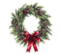JWPSHIJIE 5D DIY Diamond Painting Kits Full Drill, Christmas Wreath Diamond Embroidery Crystal Rhinestone Cross Stitch Pictures Painting by Numbers for Home Wall Decoration 40 * 50cm
