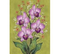 JWPSHIJIE DIY 5D Diamond Art Painting Kits, Flowers Full Drill Diamond Crafts Painting Pictures, Embroidery Cross Stitch Canvas Painting by Numbers