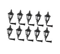 JWQFBC 10 Miniature Decorative Lamps for Micro-photography, DIY Projects And Model Railroading, 1 87 Scale