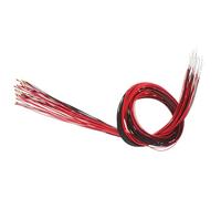 JWQFBC 20pcs Light Emitting SMD LED Diodes, Pre-DC 3 Assorted Kit - Warm White/White/Red/Yellow/Green/Orange, Small LED Lamps, Blue, 30cm