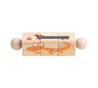 JWQFBC A Rotating Wooden Puzzle Game to Manipulate, Ideal for Improving Concentration And Developing Children's Awareness. A Educational Game for, Animal