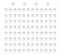 JWQFBC Acrylic Interactive Board Game, 100 Cubes, Sensory Toys, Building Blocks for Creativity, Preschool Education, clear