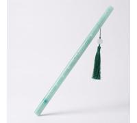 JWQFBC Beginner Flute Instrument for Students, Resin Anti-Cracking Flute, Ancient Chinese Style Musical Instrument for Learning &, D key flute, with membrane and tassel, 48cm long