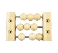 JWQFBC Busy Board DIY Part, Activity Part Made of, Motor Skills Sensory Board Accessories, Three-row Bead Toy for, Car