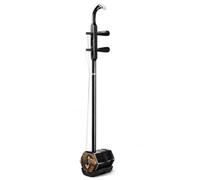 JWQFBC Chinese Erhu 2-Stringed Instrument for Beginner Entry Level &, Ebony Wood Traditional Musical Instrument, Professional Performance Grade Classic Black Erhu