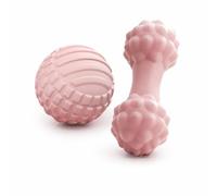 JWQFBC Deep Tissue for Muscle Relaxation and Myofascial Release, for Mobility - for Flexibility, Mousse Pink, Three-Dimensional Convex Type [Two-Pack] six Times Relaxation Experience