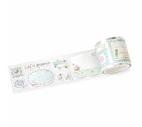 JWQFBC Die-Cut Washi Tape, Writable Paper Tape, Record the Good Times