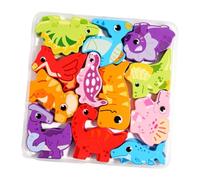 JWQFBC Educational Puzzle Toy Preschool Children Mind Training Creativity Fine Manual Skills Suitable for Children Activities Decoration, Dinosaur Theme
