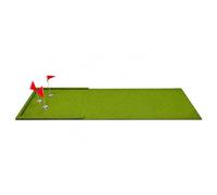 JWQFBC Golf Putting Mat & Putting Green for Indoor Outdoor, 90x300cm Training Mat with Flag