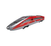 JWQFBC High-speed Toy Train with Modern Locomotives, Train with Sound And Light Effects, Toy Train for, Red