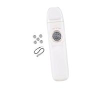 JWQFBC Kazoo Flute with 5 Replacement Membranes, Neck Strap, Easy to Learn, Adjustable Tone for Live Performances, white