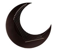 JWQFBC Lyres Harp 15 Strings, Orchestral String Instrument, Wooden String Instrument for Music Lovers