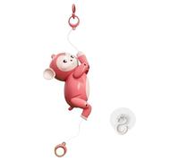 JWQFBC Monkey Climbing Rope, Interactive Toy for Developing Motor Skills, pink