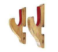 JWQFBC Multifunctional And Compact Wall Mount with Hook for Displaying A Collection of Wakizashis And Samurai Flutes, 1 Tier Padded