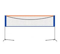 JWQFBC Portable Badminton Net, Height Adjustable Volleyball Net, Pickleball Net, for 4.1m & 5.1m Lengths, Advanced Frosted Process 4.1m Specification - Full Gift Pack