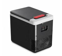 JWQFBC Portable Car Refrigerator, Electric Cooler, Heating and Cooling | Travel Fridge for Camping Road Truck Outdoor | 20°C below ambient | Heat to 65°C | 12v/220v | 45W | Insulated Interior
