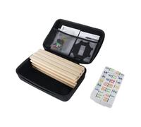 JWQFBC Set of 4 Stands, Educational Toy for The Development of Logical Thinking, Classic Puzzle Game for Children, 91 Tiles Number