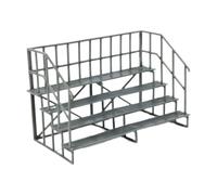 JWQFBC Setting Up A Miniature Grandstand Scene in HO Scale, Micro-, Play Equipment, Creative Hobbies, Accessories, Grandstand