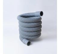 JWQFBC Universal Drain Hose, Flexible Corrugated Cuttable Portable Hose with Clamps for Dishwasher, 20-25mm