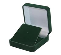 JWQFBC Velvet Display Box, Storage Box, Pins, Medals, Multifunctional ID Card Holder, Green White