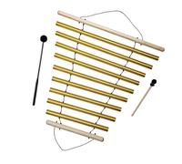 JWQFBC with 9 Tones And Mallet Decoration for Meditation Control in The Classroom - Ideal for Relaxation And As Decoration, Yellow