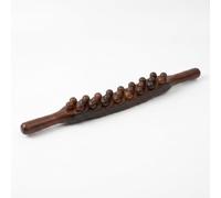 JWQFBC Wood Therapy Massage Roller, Drainage, Muscle Massage for Body & Myofascial Release, 2 Pieces