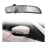 JWRET Car Rearview Mirror Turn Signal Light for F-ord EcoSport K-uga 2013-2019, Cornering Indicators Lamp Sides Wing Mirror Indicator Cover Left Right Replacement Parts,Right
