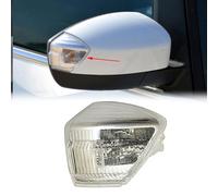JWRET Wing Mirror Indicator Light for F-ord S-MAX Galaxy 2006-2015 C-MAX 2011-2015 KUGA FUGA 2008, Rearview Mirror Turn Signal Light 6M2113B381AA / 6M2113B382AA Reversing Mirror Indicator Lamp