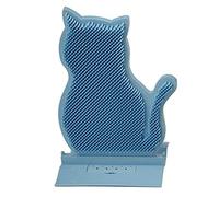 JWShang Bigger Cat Self Groomer with Catnip, Softer Pet Corner Groomer with Massage Comb, Grooming Brush Controls Shedding, Kitty/Puppies Body & Head Scratcher Toy for Long and Short Fur