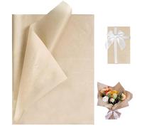 Jwssor 100 Sheets Kraft Tissue Paper,14 * 20inch Gift Wrapping Paper,Recyclable Bulk Brown Wrapping Tissue