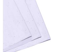 Jwssor Glitter Tissue Paper,50x35cm White Tissue Paper,60 Sheets Christmas Glitter Tissue Paper for Packing Flowers,Wrapping Gifts