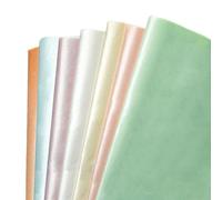 Jwssor Metallic Tissue Paper,7Colors 21sheets Pearlescent Tissue Paper,50x35m Packing Gift Paper for Wrapping Gifts Hampers