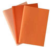 Jwssor Orange Tissue Paper,20sheets Orange Wrapping Paper,50x35cm Multi Colored Tissue Paper