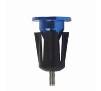 Jwthee 1 Pair Bar End Plugs Aluminum Alloy Bike Grip Handle Bar End Cap MTBs Handlebar Plugs Cover Caps Handlebar Accessory for Bicycles Handlebar Grips,Handlebars, Headsets and Stems (blue)