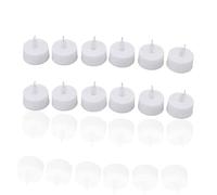 Jwthee 12PCS Flameless Candles, Multi Color LED Candles, Candles Battery Operated Tea Lights Candles for Halloween Christmas Holiday Decor