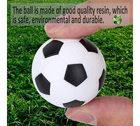 Jwthee 12pcs Table Soccer Game Replacement Kit Foosball Balls Foose Balls Table Soccer Game Replacement Foosballs for Foosball Table Fun Home Recreation Mini 36mm Tabletop Soccer Balls