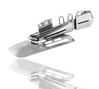 Jwthee 1pc Flat Binders Folder Binding Attachment,Industrial Sewing Machine Swing Away Adjustable Plain Raw Edge Single Fold Binders Tape Binders for Industrial Sewing Machine (出口1/2(1-3/8-1/2))