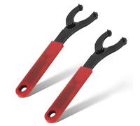 Jwthee 2 PCS Bottom Bracket Tool, Bikes Bottom Bracket Wrench Bikes Bottom Bracket Removal Tool with Rubber Handle for Bottom Bracket Freewheel Wrench Remover