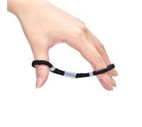 Jwthee 2pcs Archery Fingersling, Adjustable Trainer Clicker Tabs, Adjustable Fingersling Archery Finger Sling, for Recurve Bow, Outdoor Recurve Bow (#5)