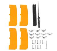 Jwthee ABS Golf Power Resistance Trainer,Non Slip Grip Golf Propeller Fan Trainer Power SwingFan Golf Swing Trainer for Golf Power Swing White Yellow (Yellow)