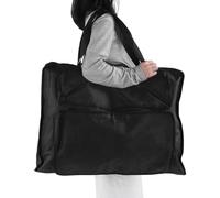 Jwthee Art Portfolio Case 25.6 X 19.7inch, Art Portfolio Tote Bag Portable Large Capacity Multiple Pockets Artist Bag for Sketching, Drawing (Black)