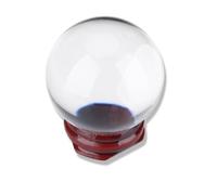 Jwthee Crystal Ball Clear Quartz Crystal Ball with Stand 50mm Real Crystal Sphere for Meditation and Divination Small Crystal Ball for Decorative Ball, Lensball Photography, Gazing Divina