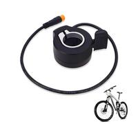 Jwthee Ebike Throttle, Electric Scooter Thumb Throttle 130x Speed Control Finger Throttle Accelerator with Connector Electric Bike Finger Throttle Accelerator