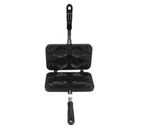 Jwthee Taiyaki Fish Shape Cake Pan Waffle Cake Maker Fish Shaped Pancake Double Pan Mold for Home DIY Cooking Party Dessert