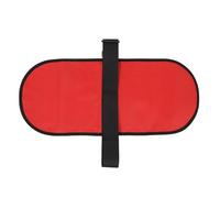 Jwthee Throwing Discus Bag, Water Proof Shote Put Bag Discus Carrier Oxford Fabric Field Put Carry with Adjust Strap for 2Discus (Red)