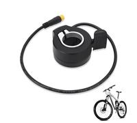 Jwthee Thumb Throttle, E Bike Throttle Electric Scooter Throttle Mini Bike Thumb Throttle 130x Electric Bike Finger Throttle Accelerator Electric Bicycle Accessories