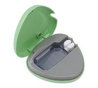 Jwthee Toothbrush Cleaner, Portable Brush Cover Toothbrush Case Rechargeable Toothbrush Cleaner Case Travel Case for Any Size Toothbrush (Green)